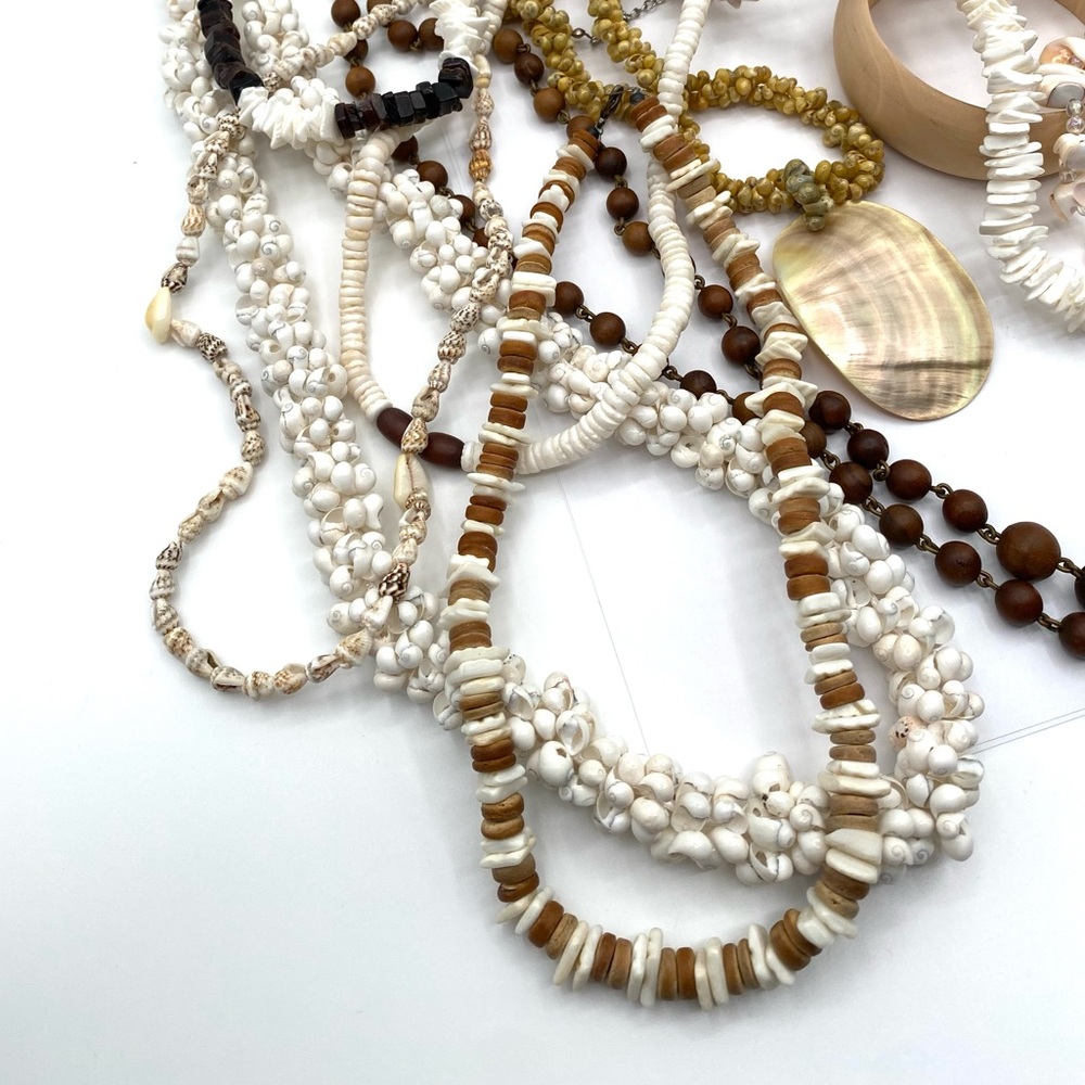 Bohemian Beach Shell Mermaidcore Jewelry Lot Bundle - Picture 5 of 6